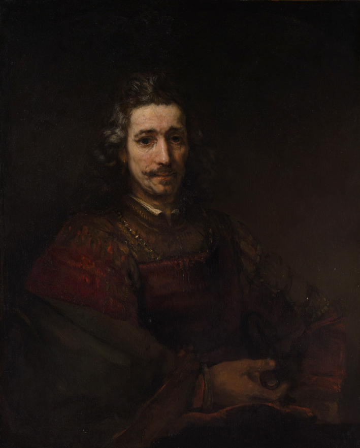  伦勃朗·梵·莱茵 Rembrandt van Rijn——手拿放大镜的男子